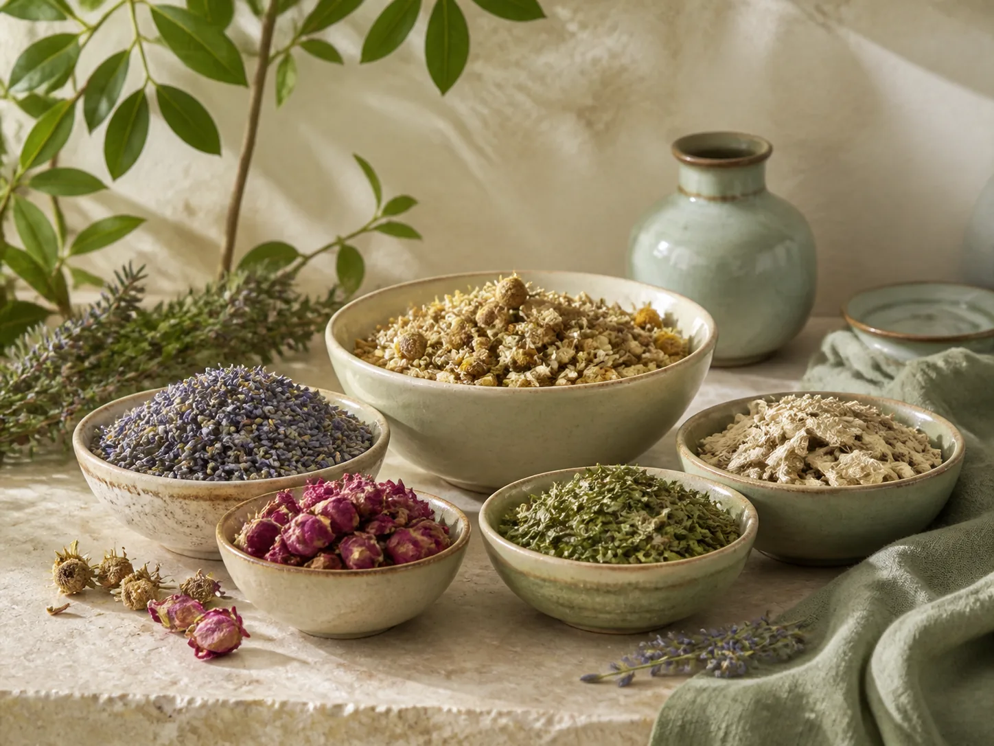گیاهان و اجزای گیاهی